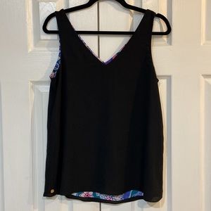 Reversible Lilly Pulitzer Chiffon Tank S
